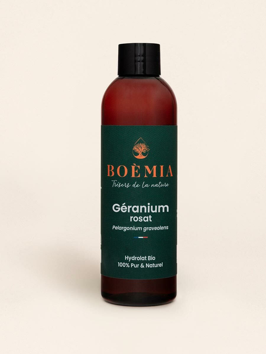Geranium Hydrosol - Pelargonium graveolens (210 ml)