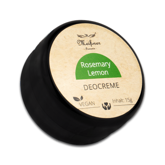 Rosemary Lemon - Organic Deodorant Cream 15g - Aromaclass