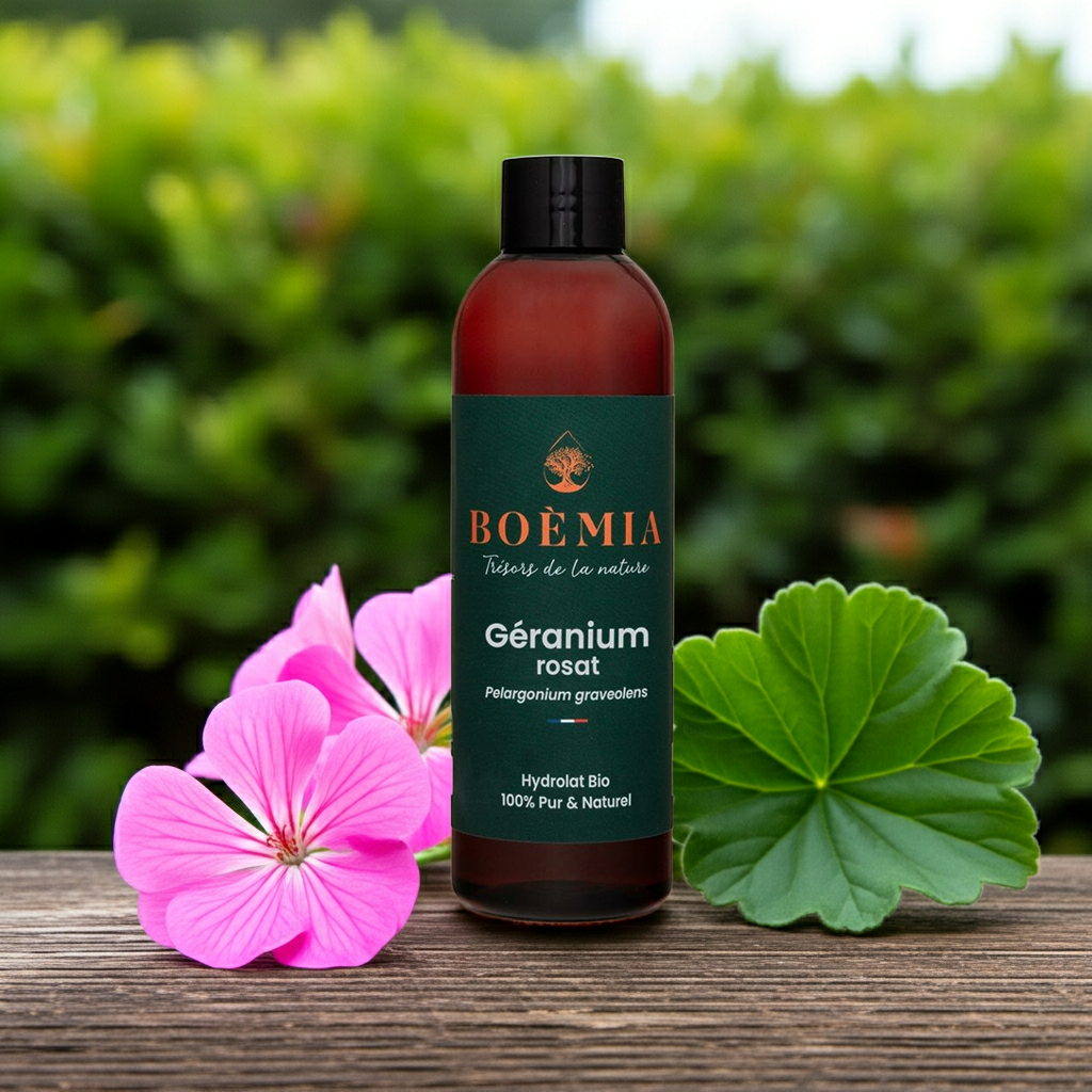 Geranium Hydrosol -  Pelargonium graveolens (210 ml)