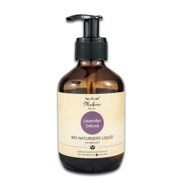 Lavender Deluxe - organic natural liquid soap 200ml