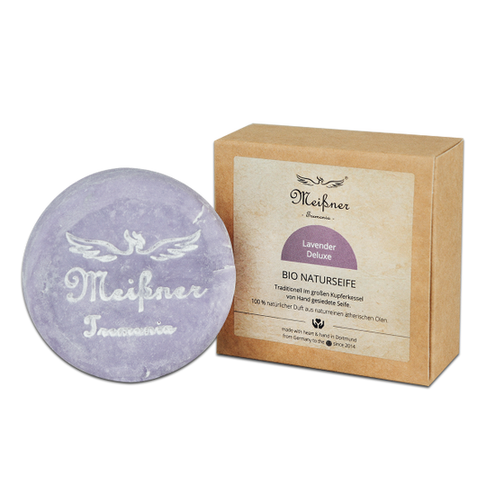 Lavender Deluxe - organic natural soap 140g