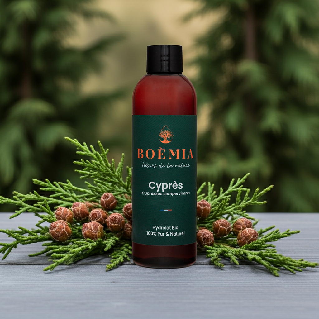 Cypress Hydrosol  Organic - Cupressus sempervirens  (210 ml)