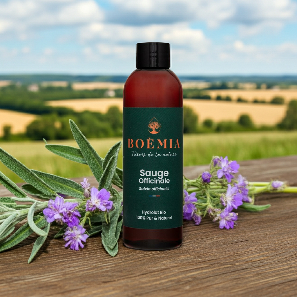 Sage Hydrosol -Salvia officinalis (210 ml)