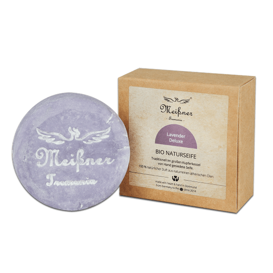 Lavender Deluxe - organic natural soap 140g - Aromaclass